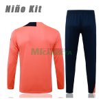 Sudadera De Entrenamiento Barcelona 2025/2026 Niño Kit Naranja