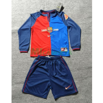 Camiseta Barcelona 1899/1999 Centenario ML Azul/Rojo Niño Kit