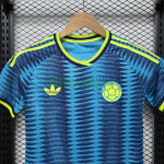 Camiseta Colombia Segunda Equipación Mundial 2026 Azul Mujer (EDICIÓN JUGADOR)