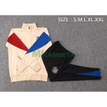 Chandal Barcelona 2024/2025 Beige/Rojo/Azul