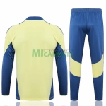 Sudadera de Entrenamiento Ajax de Ámsterdam 2024/2025 Niño Kit Amarillo/Azul