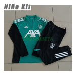 Sudadera De Entrenamiento Liverpool 2025/2026 Niño Kit Verde/Negro