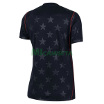 Camiseta EE.UU Segunda Equipación Mundial 2026 Negro Obsidiana Mujer