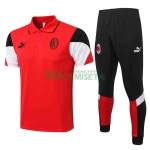 Polo AC Milan 2021/2022 Rojo