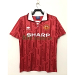 Camiseta Manchester United Primera Equipación Retro 92/94