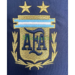 Camiseta Argentina Segunda Equipación Retro 2006 ML Azul Marino