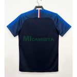 Camiseta Francia Primera Equipación Retro 2018 Azul Copa Mundial