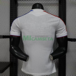 Camiseta Crystal Palace FC Segunda Equipación 2025/2026 Blanco/Azul/Rojo (EDICIÓN JUGADOR)