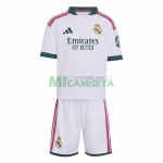 Camiseta BELLINGHAM 5 Real Madrid Primera Equipación 2026/2027 Blanco Niño Kit con Parche HP