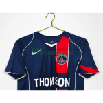 Camiseta PSG Primera Equipación Retro 2004/05 Azul/Rojo