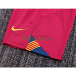 Camiseta Barcelona Primera Equipación Retro 2005/06 ML Rojo/Azul Niño Kit