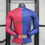 Camiseta Barcelona Primera Equipación 2024/2025 ML (EDICIÓN JUGADOR)