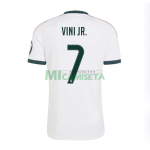 Camiseta VINI JR. 7 Real Madrid Primera Equipación 2026/2027 Blanco con Parche HP