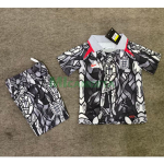 Camiseta Palace 7 Inglaterra x Palace 2026 Edición Especial Niño Kit Negro/Gris/Blanco