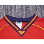 Camiseta España Primera Equipación Retro 1998 Rojo Niño Kit