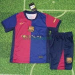 Camiseta Barcelona Primera Equipación Especial Edición 2024/2025 Niño Kit