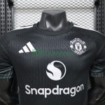Camiseta de Portero Manchester United Primera Equipación 2026/2027 Negro (EDICIÓN JUGADOR)