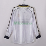 Camiseta Real Madrid Primera Equipación Retro 1998/00 ML Blanco