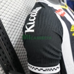 Camiseta Santos FC Segunda Equipación 2025/2026 Negro/Blanco con Publicitario (EDICIÓN JUGADOR)