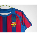 Camiseta Barcelona Primera Equipación Retro 2005/06 Rojo/Azul