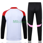 Sudadera De Entrenamiento Arsenal 2025/2026 Kit Blanco/Negro/Rojo