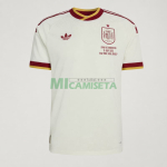 Camiseta España Segunda Equipación Mundial 2026 Blanco Edición Final