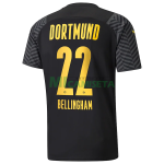 Camiseta Bellingham 22 Borussia Dortmund Segunda Equipación 2021/2022