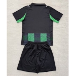 Camiseta RC Lens Segunda Equipación 2025/2026 Verde/Negro Niño Kit