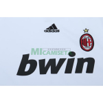 Camiseta AC Milan Segunda Equipación Retro 2009/10 Blanco Niño Kit
