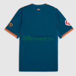 Camiseta Valencia Segunda Equipación 2026/2027 Azul con Parche La Liga