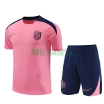 Camiseta de Entrenamiento Atlético de Madrid 2024/2025 Kit Rosa/Azul Oscuro