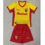 Camiseta RC Lens Primera Equipación 2025/2026 Amarillo/Rojo Niño Kit