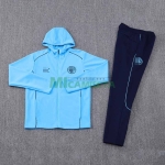 Chandal Manchester City 2024/2025 Con Capucha Azul