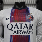 Camiseta PSG Segunda Equipación 2026/2027 ML Blanco con Dos Estrellas (EDICIÓN JUGADOR)
