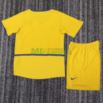 Camiseta Inter de Milan Tercera Equipación Retro 2002/03 Amarillo Niño Kit