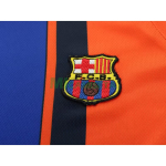 Camiseta Barcelona Segunda Equipación Retro 1997/98 Naranja/Azul Niño Kit