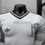 Camiseta Italia Segunda Equipación Mundial 2026 ML Blanco (EDICIÓN JUGADOR)