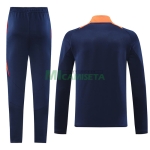 Chandal Manchester United 2024/2025 Azul Oscuro/Naranja