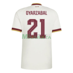 Camiseta Oyarzabal 21 España Segunda Equipación Mundial 2026 Blanco/Rojo