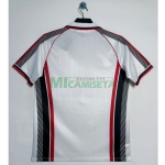 Camiseta AC Milan Segunda Equipación Retro 1997/98 Blanco