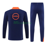 Sudadera De Entrenamiento Barcelona 2025/2026 Niño Kit Azul/Naranja
