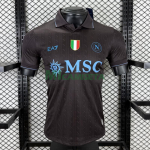 Camiseta Napoli Tercera Equipación 2025/2026 Negro (EDICIÓN JUGADOR)
