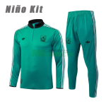 Sudadera De Entrenamiento Liverpool 2025/2026 Niño Kit Verde/Negro/Blanco