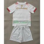 Camiseta PSV Eindhoven Cuarta Equipación 2025/2026 Blanco/Rojo Niño Kit