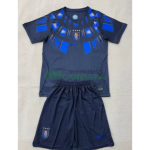 Camiseta Uruguay Segunda Equipación Mundial 2026 Azul Oscuro Niño Kit