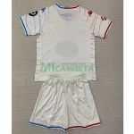 Camiseta Real Valladolid Segunda Equipación 2024/2025 Niño Kit