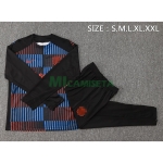 Sudadera De Entrenamiento Barcelona 2024/2025 Kit Negro/Azul