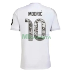 Camiseta MODRIĆ 10 Real Madrid Primera Equipación 2025/2026 Blanco Mujer
