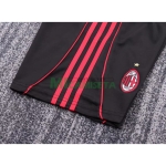 Camiseta AC Milan Tercera Equipación Retro 2000/01 Negro/Rojo Niño Kit
