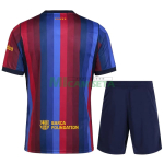 Camiseta Barcelona Primera Equipación 2026/2027 Rojo/Azul Niño Kit